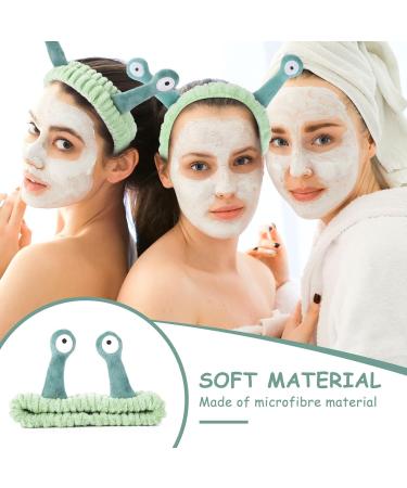 Molain Cartoon Coral Face Washing Headband - Cute Fleece Elastic Hair Accessories for Women | Spa Beauty and Skin Care - Buy Online on GoSupps.com