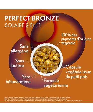 Oenobiol - Perfect Bronze Solaire 2-in-1 - Self-tanner and Sun Preparer - Proven Effectiveness from 1 Month - 2 Month Program - 2x30 Capsules - Buy Online on GoSupps.com