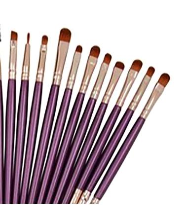 Professional Purple Rose Gold 20pcs Makeup Brush Kit | Eye Shadow & Mascara Brushes | Essential Beauty Tools for Flawless Makeup - Buy Online on GoSupps.com
