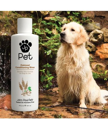 Oatmeal Conditioning Rinse for Dogs & Cats | Soothes Sensitive Skin, pH Balanced, Cruelty-Free - Buy Online on GoSupps.com