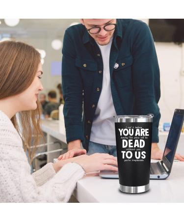 WECACYD Farewell Gifts for Coworkers - Coworker Leaving Gifts  Going Away Gift For Coworker - New Job  Good Luck  Goodbye Gifts For Coworkers  Boss  Men  Women  Friends - 20 oz Black Tumbler 2-Coworker-20oz-Black - Buy Online on GoSupps.com