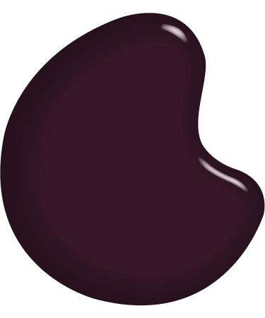 Sally Hansen Complete Salon Manicure Nail Polish Purple Shades 14.7 ml Pat on the Black - Buy Online on GoSupps.com