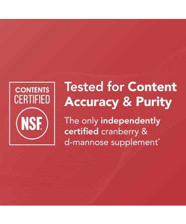 Theralogix TheraCran Max - Cranberry + D-Mannose Supplement for Men & Women - Urinary Tract Health Support - 90-Day Supply - NSF Certified - 180 Capsules - Buy Online on GoSupps.com