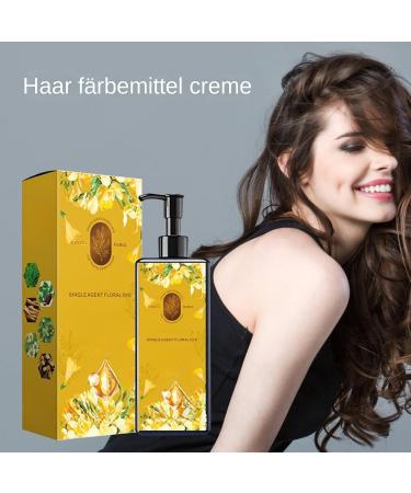 Tuxuseo Hair Dye Hair Color for Women Safe and Comfortable Cream Long Lasting PlantBased Strengthening Shampoo Conditioner for Women Men Family and Friends Brown - Buy Online on GoSupps.com