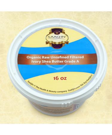 Buy Authentic Organic Ivory Shea Butter 16 Oz - Filtered & Creamy | Premium Natural Moisturizer for Skin & Hair - International Shipping Available - Buy Online on GoSupps.com