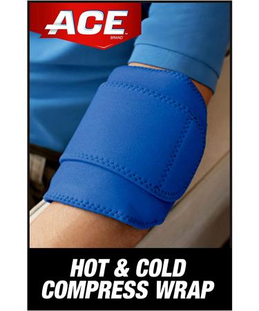ACE Brand Blue Cold/Hot Compress Wrap - Multi-Purpose | 1 Pack Hot & Cold Therapy Wrap - Buy Online on GoSupps.com