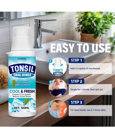 Josera Tonsil Stone Mouthwash Tonsil Stone Remover Helps Remove Stones 2 Count - Buy Online on GoSupps.com