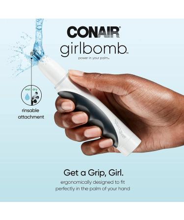 Conair GIRLBOMB Women's Nose Hair Trimmer & Eyebrow Set - Face Hair Removal Kit - Buy Online on GoSupps.com