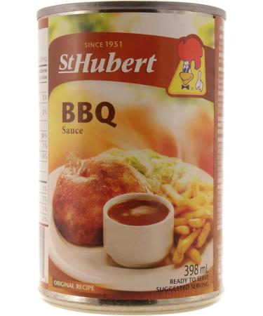 St-Hubert BBQ Sauce 398ml (6 pack)/Sauces BBQ St-Hubert 398ml (paquet de 6) - Buy Online on GoSupps.com