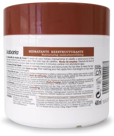 Hair Mask Coconut Oil 400 ml - Buy Online on GoSupps.com
