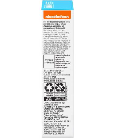 Buy Band-Aid Bandages Nickelodeon Paw Patrol - 40 Assorted Sizes for Kids | Best International Shipping - Buy Online on GoSupps.com