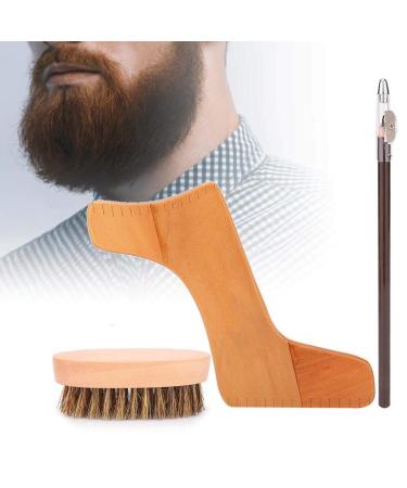 Crazy Sale: Professional Beard Styling Tools Set - Mustache Brush for Men | Perfect Gift for Dad Husband & Brothers - Buy Online on GoSupps.com