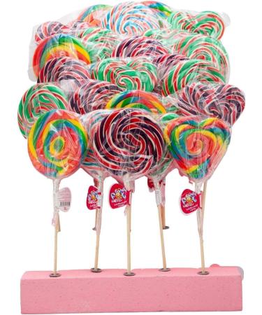 Kids Party Bag Sweets Spiral Rainbow Unicorn Lollipop Candies 5-10 Different Shapes Ideal Kids Gifts for Children Birthday Newyear Halloween Party Bags Gift Hamper (10) - Buy Online on GoSupps.com