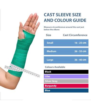 LimbO Cast Sleeve - Medium Black | Waterproof Cover for Casts and Dressings - Buy Online on GoSupps.com