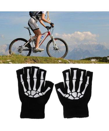 Buy WOWOWO Kids Cycling Gloves - Outdoor Sport Half Finger Skeleton Design | Soft Protective Gear for Bicycle Adventures - Buy Online on GoSupps.com