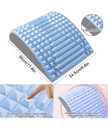 Neubleben 2-in-1 Neck & Back Stretcher - Relieve Neck & Back Pain with Effective Massage & Stretching Exercises - Buy Online on GoSupps.com