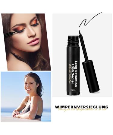 Buy Lash Clusters Overnighter 5ML - Ultimate Lash Sealant for Healthy Long-lasting Cluster Lashes (Black - Buy Online on GoSupps.com