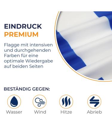 Buy High-Quality Greece Flag 150x90cm - Unique Greek Flag by AZ FLAG - International Shipping Available - Buy Online on GoSupps.com