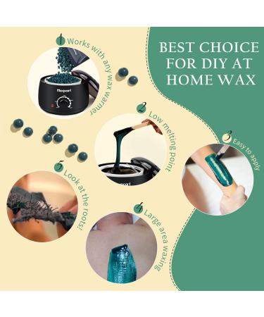 Maxpearl Hard Wax Beads 300g - Hair Removal Wax Beans for Brazilian Bikini Face Eyebrows Arms Legs - Pack of 3 - Buy Online on GoSupps.com