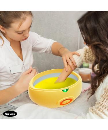 Bain de paraffine pour les soins de beaut bains de paraffine pour les mains et les pieds grand chauffe-cire lectrique (orange) 4400 ml - Buy Online on GoSupps.com