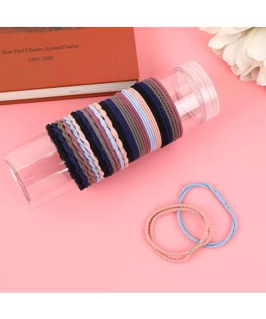 Vin Beauty 24pc Boho Hair Ties Bracelets | Cute Styling Accessories for Thin & Curly Hair - Soft Elastic Bands for Women & Girls - Buy Online on GoSupps.com
