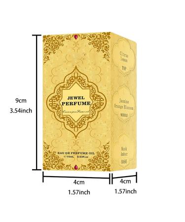 Arabian Style Perfume Fresh Eau Toilette Middle Dubai 15ml - Buy Online on GoSupps.com