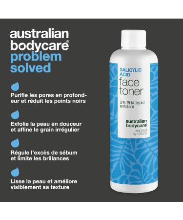 Exfoliant visage l acide salicylique contre imperfections l exc s de s bum et les pores dilat s avec 2% d acide salicylique & acide glycolique - Buy Online on GoSupps.com