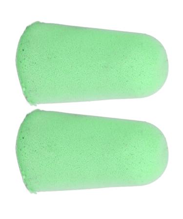 Sponge Earplugs Improve Noise Reduction Rate Noise Proof Sleep Earplugs Improve Sleep ProvideWearing Time Soft Materials for Travel for Home Bedroom (Green)