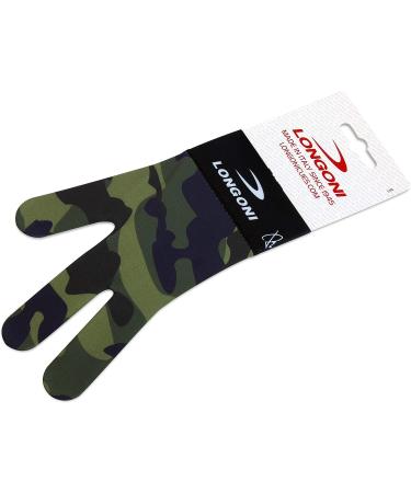Longoni Billiard Pool Cue Glove - Fancy Military 1 - Left Hand - Buy Online on GoSupps.com