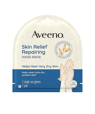 Aveeno Repairing Cica Hand Mask 2 Single-Use Gloves - Buy Online on GoSupps.com