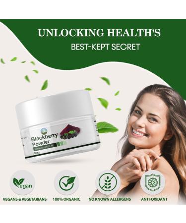  NPOW Natural Superfood Powder Organic Mulberry Powder 100% Natural Blackberry Extract Powder Non-GMO Blackberry Powder Herbal Powder Antioxidant Powder Measuring Spoon Tea Powder  - Buy Online on GoSupps.com