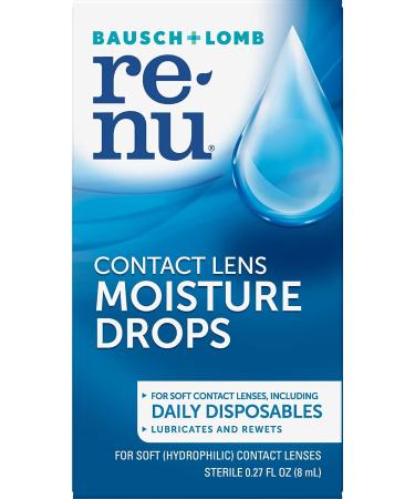 Bausch & Lomb Renu Contact Lens Rewetting Drops 8 mL - Packaging May Vary - Buy Online on GoSupps.com