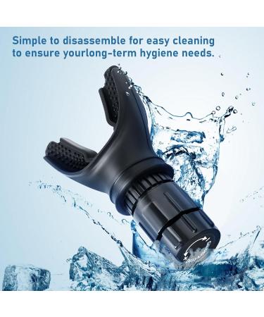Portable Respiratory Trainer - Improve Breathing Capacity | Adjustable Resistance Exercise Device | Easy to Clean International Shipping - Buy Online on GoSupps.com