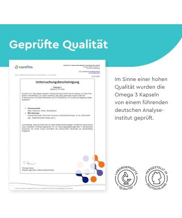 Buy Omega 3 Capsules (400 ct) - 1000 mg Fish Oil EPA & DHA - High Dose Pure & Additive-Free - Sustainable Fishing - International Shipping Available - Buy Online on GoSupps.com
