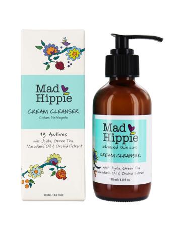 Mad Hippie - Cream Cleanser With Jojoba   Green Tea  & Orchid Extract - 4 fl oz (118 ml)