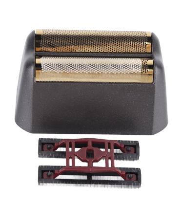 Stainless Steel Foil Cutter Head Replacement - Quick Stubble Removal & Easy Rinse for Beard Trimming | Ideal for Home Travel & Store - Black Gold - Buy Online on GoSupps.com