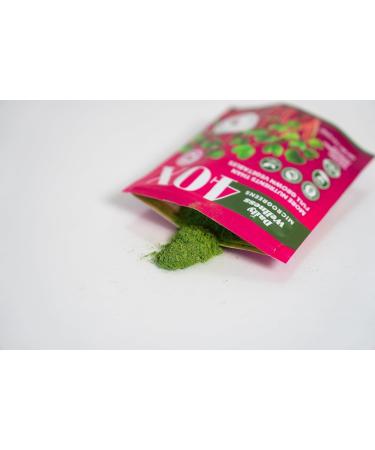 Buy 40X Microgreen Powder - Daily Nutritional Wellness 1 Oz | Organic Superfood Supplement for Health - Buy Online on GoSupps.com