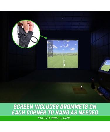 GoSports 7 ft Golf Simulator - Premium 7 ft Size for Realistic Indoor Golf Experience - Buy Online on GoSupps.com