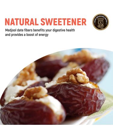 King Solomon 100% Organic Premium Medjoul Dates 2.2lbs - Highest Quality Medjool Dates - Buy Online on GoSupps.com