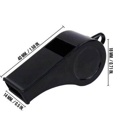 MistWorks Sports Whistle with Lanyard - Loud & Crisp Bulk Plastic Whistles for Teachers, Coaches, Lifeguards & Referees - Emergency Safety Supplies - Buy Online on GoSupps.com