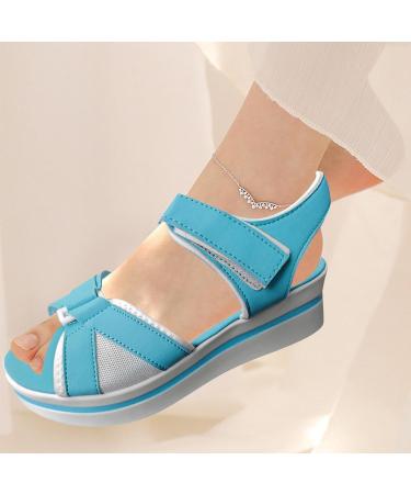 Stronrive Women's Muffin Shoes | Adjustable Flat Casual Hiking Sandals for Beach Shopping & Camping - Buy Online on GoSupps.com