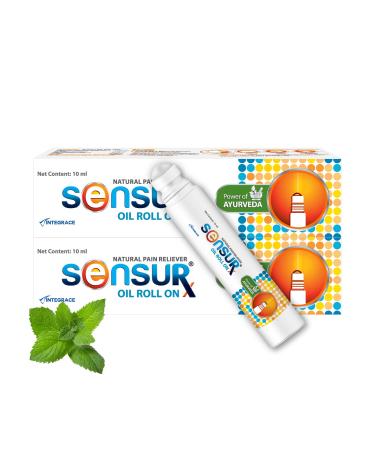 Natural and Ayurvedic Pain Relief Oil Roll On 10ml (Pack of 2) | Fast Relief All Pains One solution