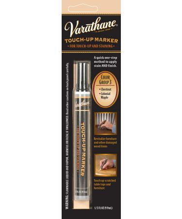 Varathane 215354 Wood Stain Touch-Up Marker For Chestnut, Colonial Maple