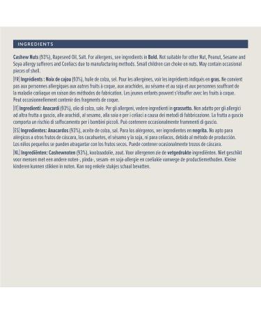 Amazon Roasted and Salted Cashew Nuts 500g - Premium Quality Snack - Buy Online on GoSupps.com