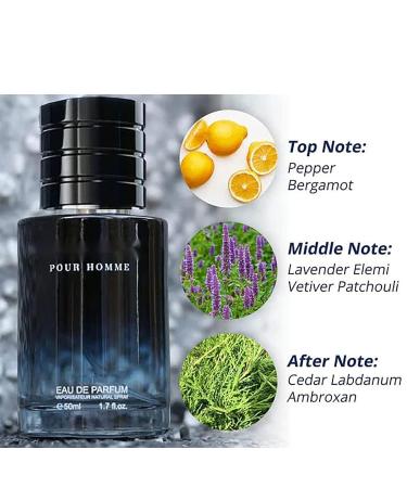 Cologne for Men Touch Cologne Men's Cologne Hypnosis Cologne Refreshing Men's Cologne Natural and Fresh Light Fragrance Lasting Easy to Carry 1.7FlOz - Buy Online on GoSupps.com