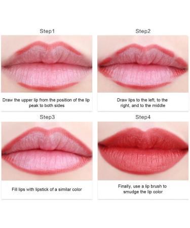  Rosixehird 4-in-1 Lip Pencil - Squeeze Lip Liner - 4 Colors in 1 - Waterproof Lip Liner for Women - Gift for Everyday Makeup Rosixehird - Buy Online on GoSupps.com