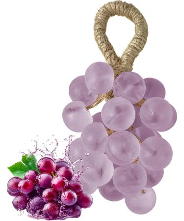  G n rique Handmade Soap Decorative Bar with Realistic Grape Scent Fruit-Shaped Soap | For Face Hands Body Bathroom Shower and Travel - Buy Online on GoSupps.com