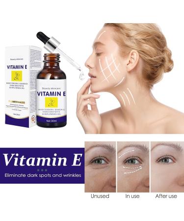 Face Serum - Moisturiser Face Women - Hydrating Serum with Vitamin E - Replenishing Essence Repair Damaged Skin - Improving Reduce Fade Spot Remove Dark Circle - Skincare Rejuvenate Anti-wrinkle Oil - Buy Online on GoSupps.com