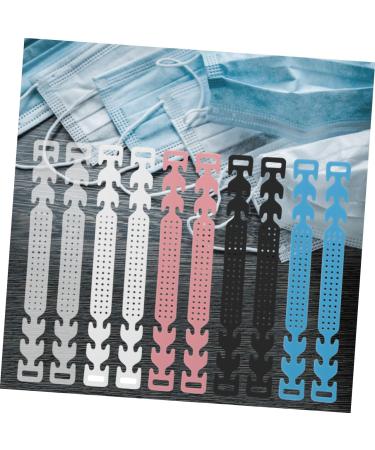 FOMIYES 20 Pack Mask Strap Buckle - Ear Extension Hook for Face Cover - Anti-Strangulation Accessories in Pink & Light Blue - Buy Online on GoSupps.com