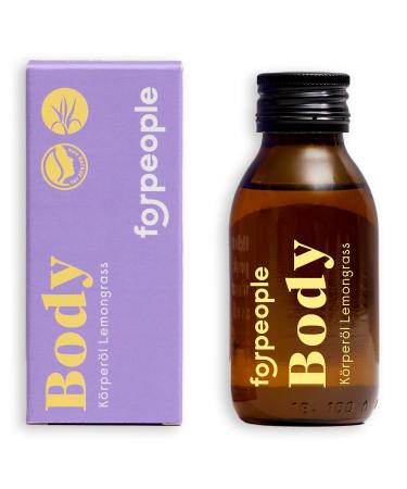 4 people who care forpeople Organic Body Oil 100ml Safflower oil sesame oil sea buckthorn seed oil turmeric oil lemongrass oil Rich in vitamins A and E Massage and body oil